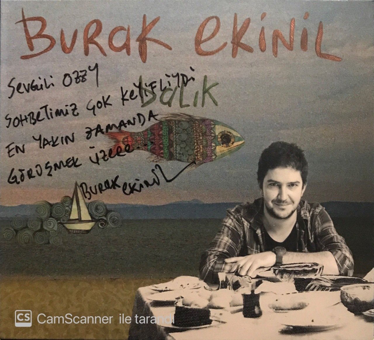 Burak Ekinil Balık İmzalı CD