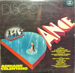 Adriano Celentano Disco Dance LP Plak