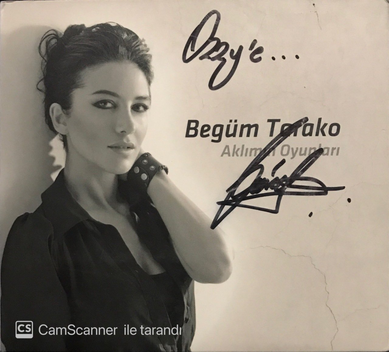 Begüm Tarako Aklımın Oyunları İmzalı CD