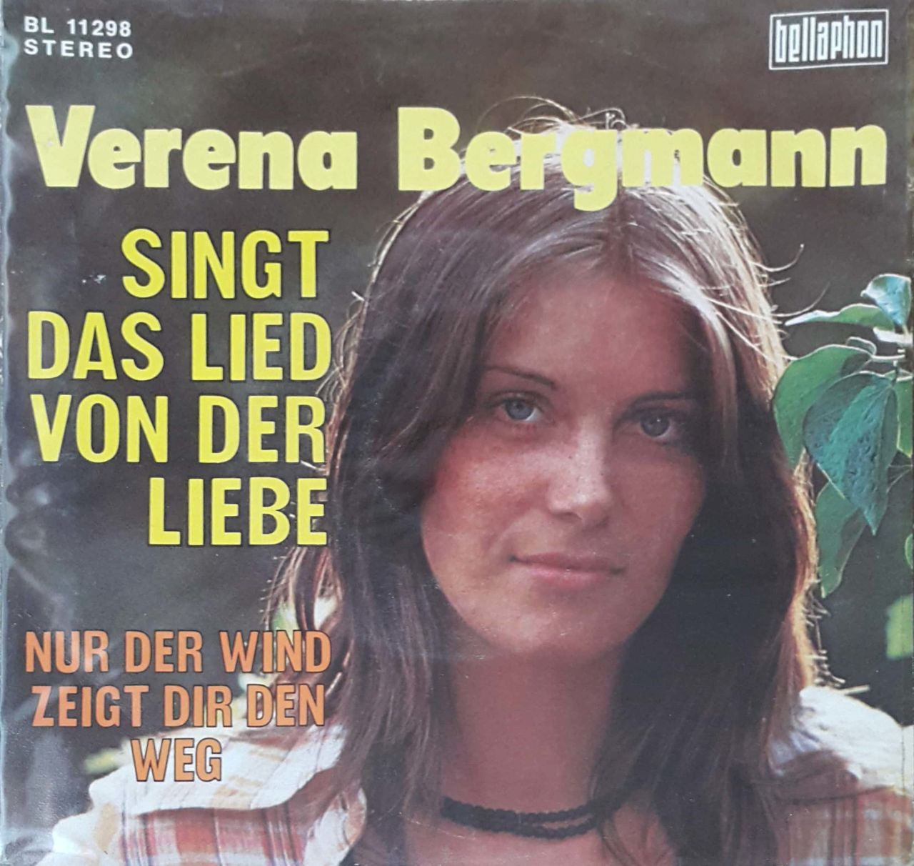 Verena Bergmann Singt Das Lied Von Der Liebe 45lik Plak