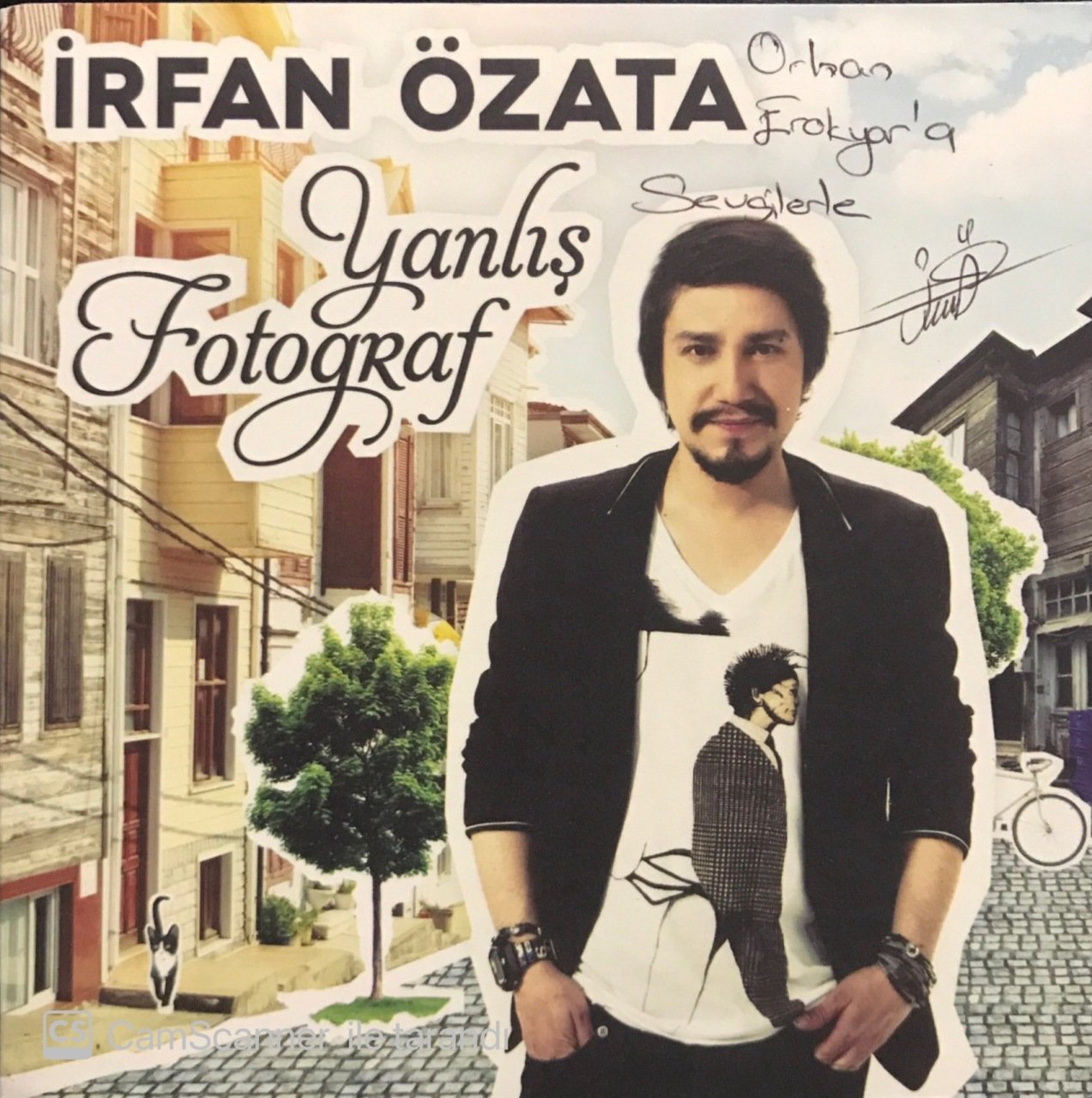 İrfan Özata Yanlış Fotoğraf İmzalı CD