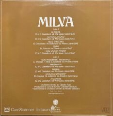 Milva Milva LP Plak