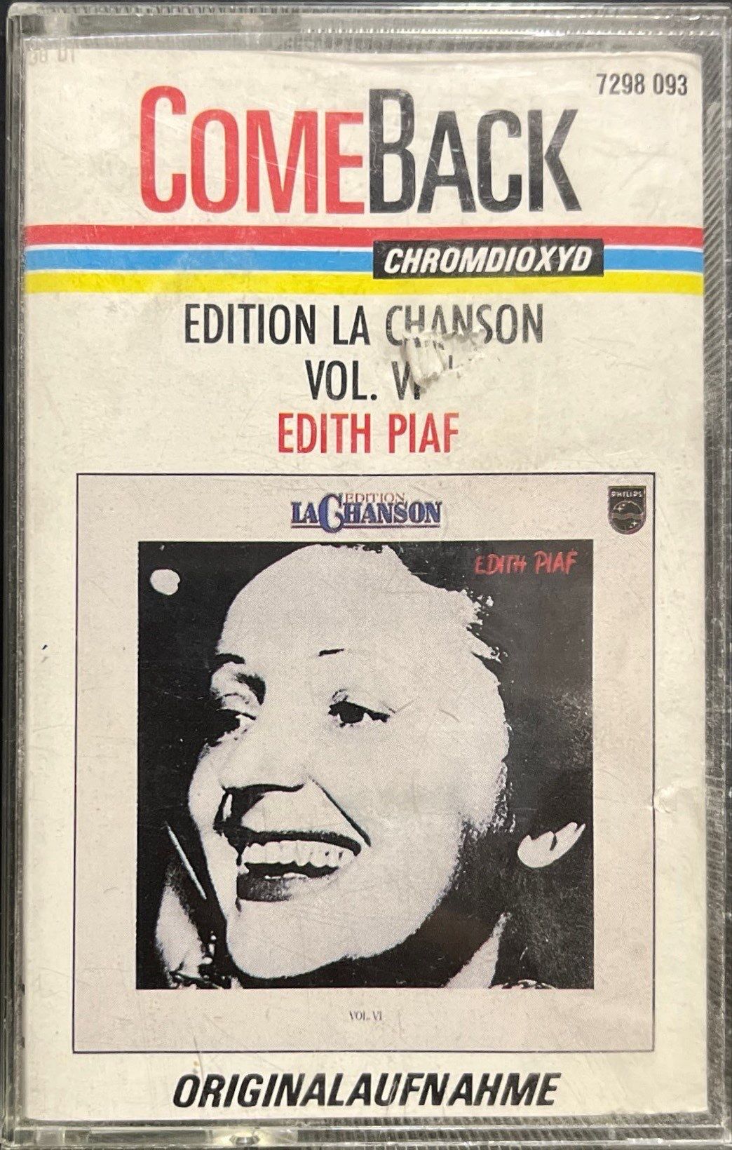 Edith Piaf Come Back Kaset