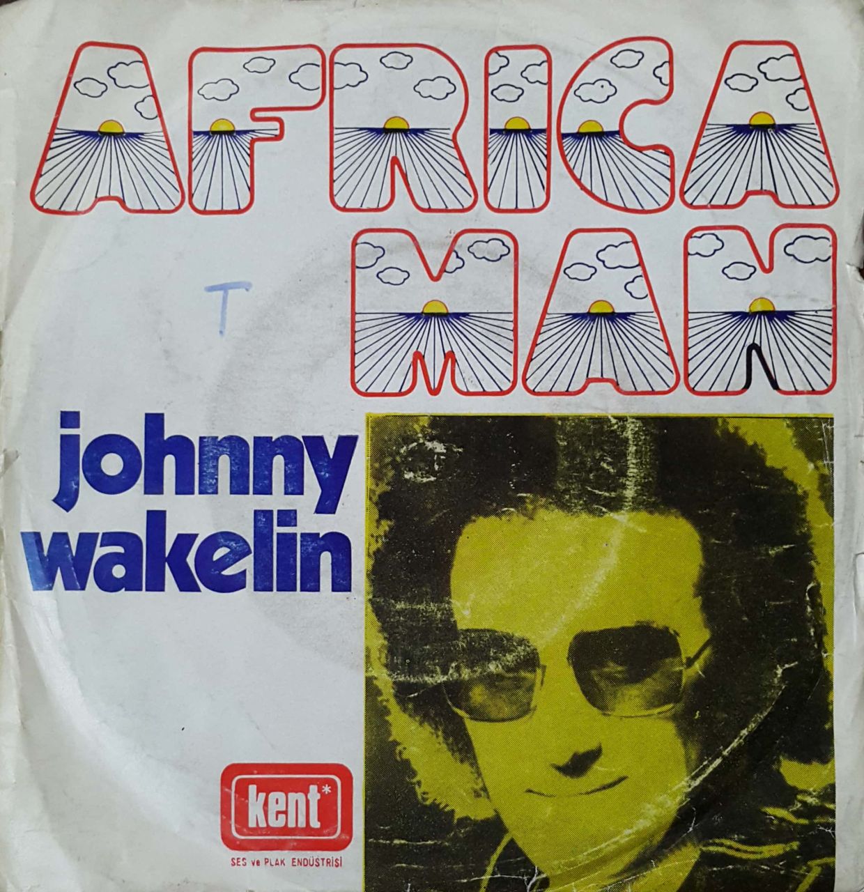 Johnny Wakelin Africa Man 45lik Plak