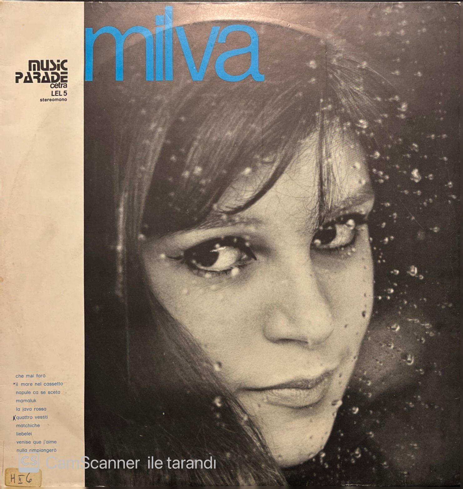 Milva Milva LP Plak