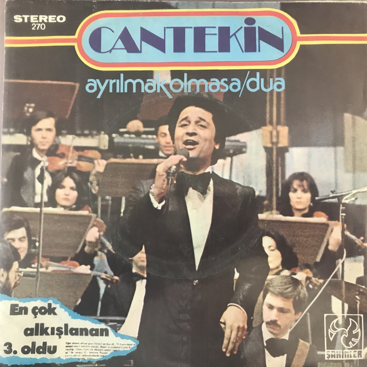 Cantekin Ayrılmak Olmasa 45lik Plak