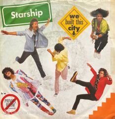 Starship We Built This City 45lik Plak
