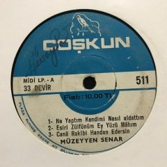 Müzeyyen Senar Mini LP Ne Yaptım Kendimi Nasıl Aldattım 45lik plak