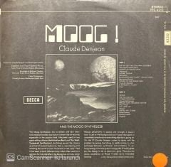 Claude Denjean Moog! Claude Denjean And The Moog Synthesizer LP Plak