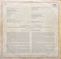 Maurice Andre Trompeten-Konzerte LP Klasik Plak