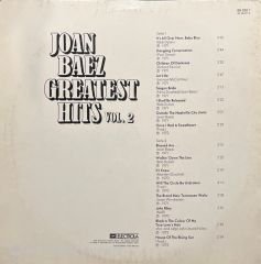 Joan Baez Greatest Hits 2 LP Plak