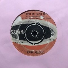 Rana Alagöz Evet Mi Hayır Mı 45lik plak