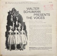 Walter Schumann Presents The Voices LP Plak