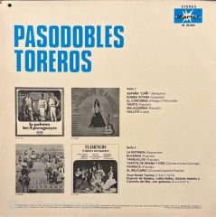 Pasodobles Toreros LP Plak