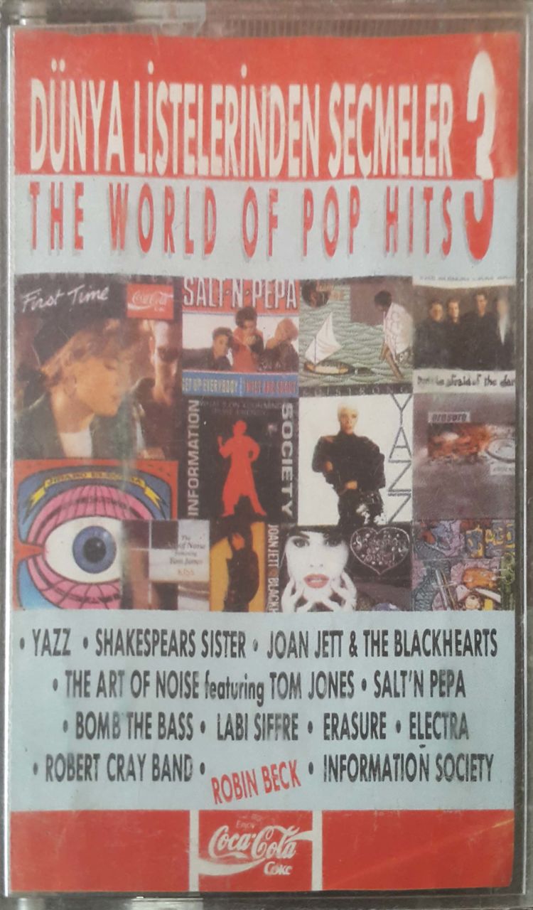 Dünya Listelerinden Seçmeler 3 The World Of Pop Hits Kaset