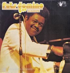 Fats Domino Live In Europe LP Plak