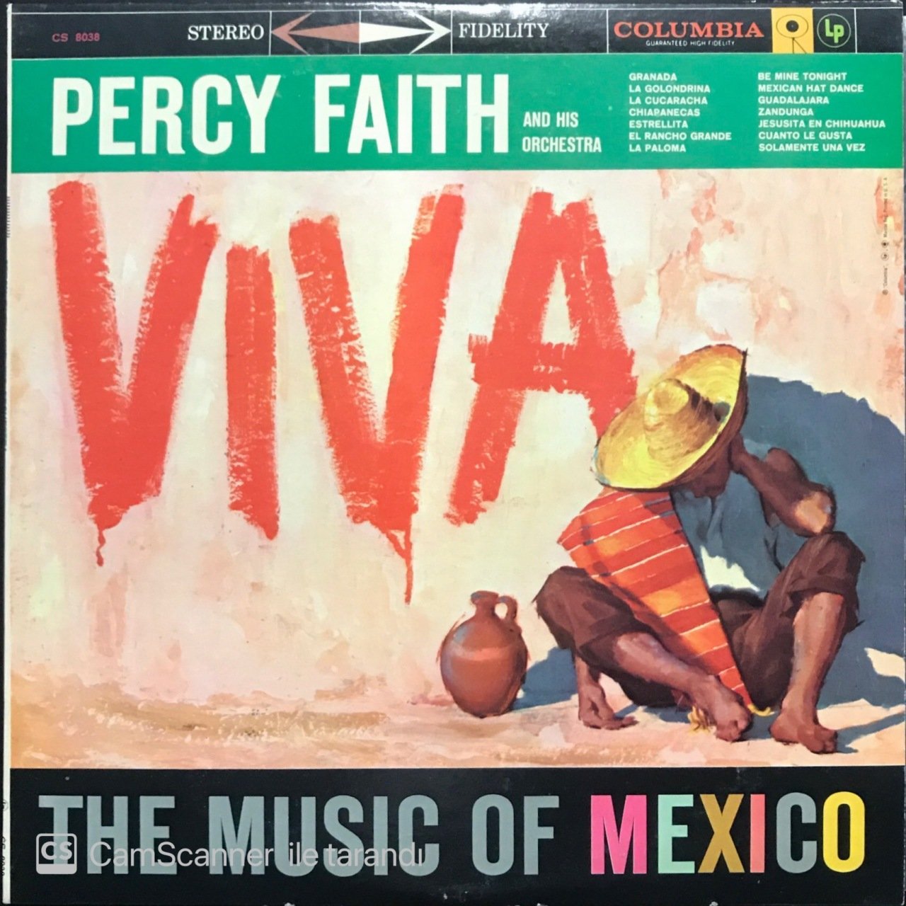 Percy Faith Viva Açılmamış Ambalajında Dönem Baskı LP Klasik Plak