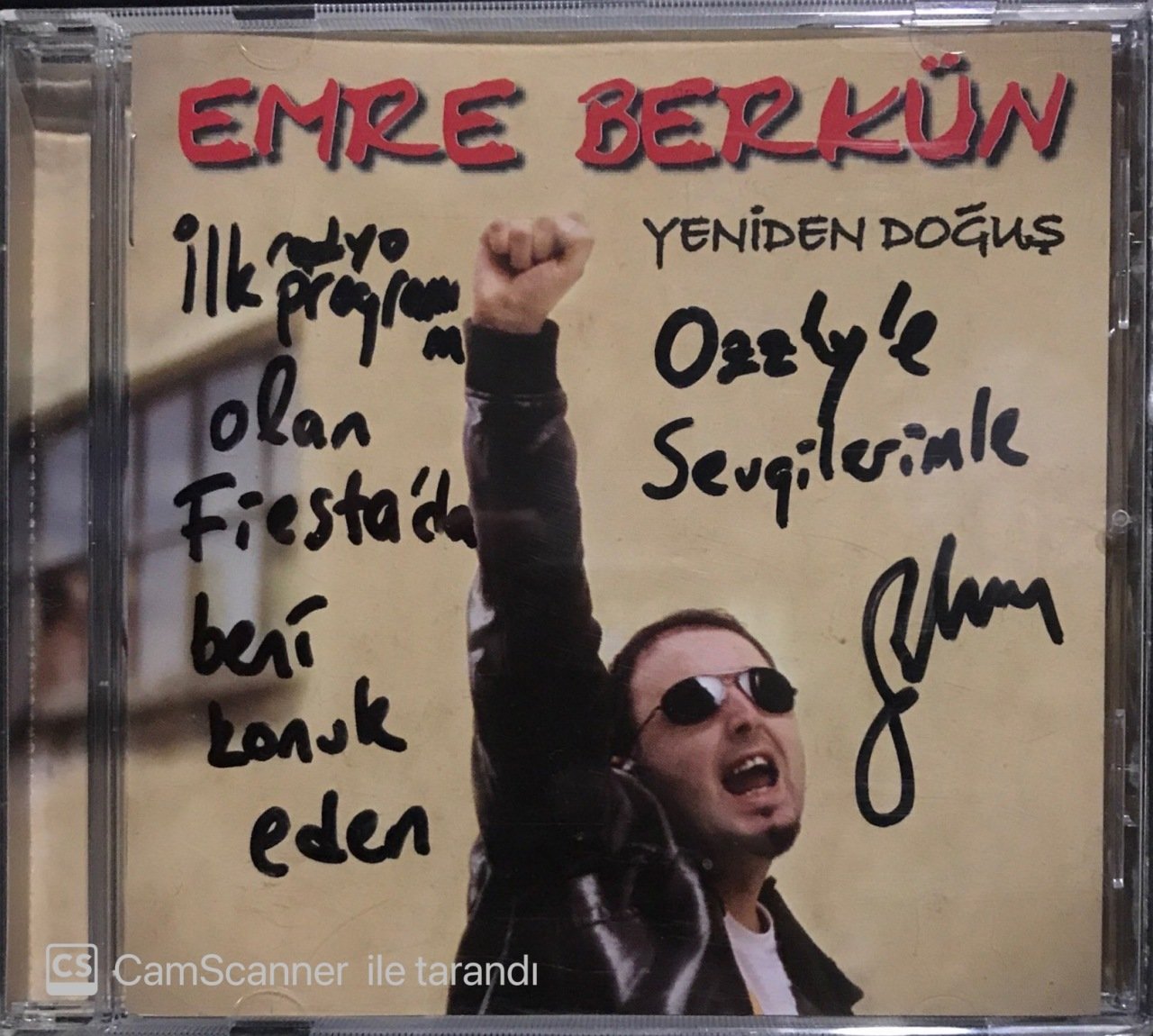 Emre Berkün Yeniden Doğuş İmzalı CD