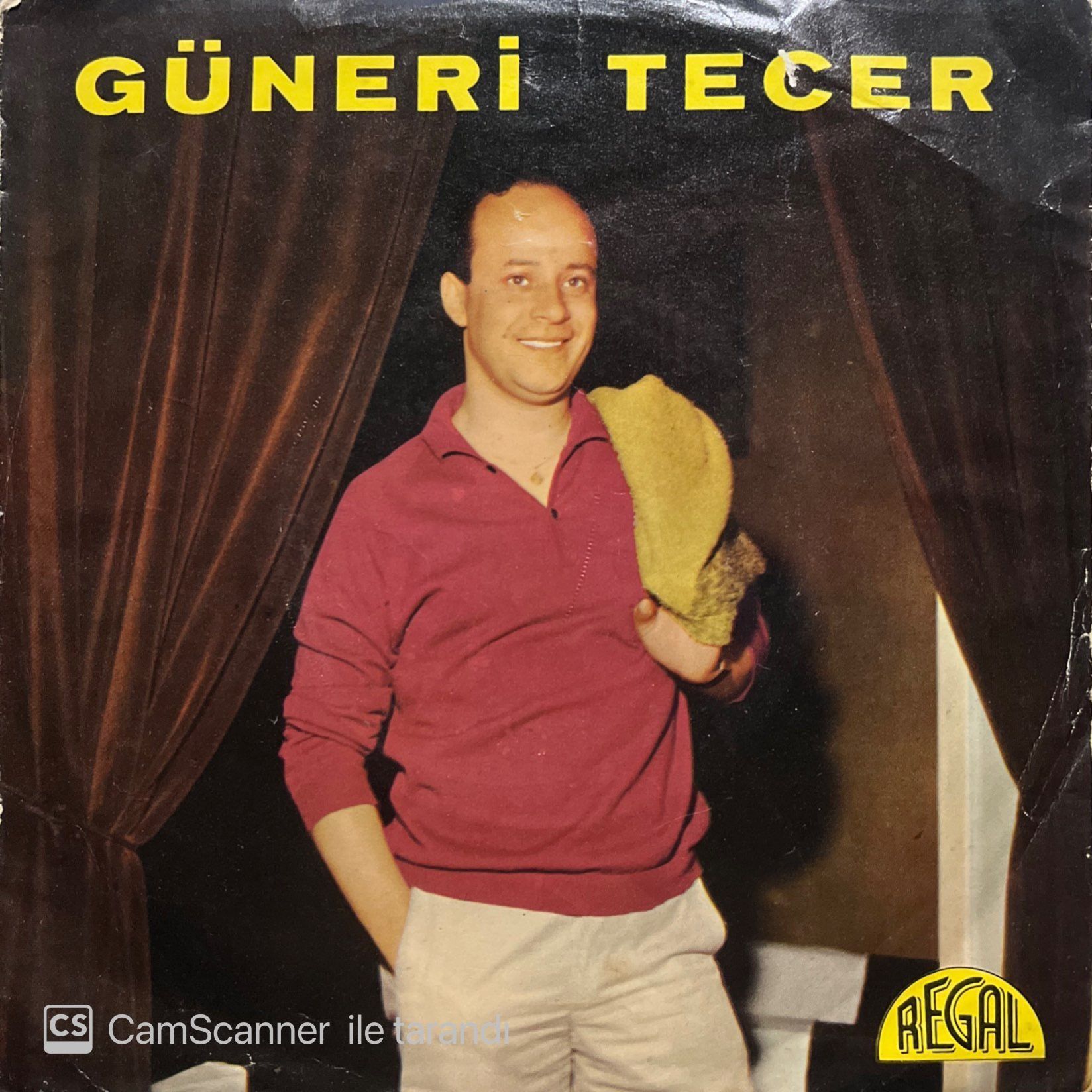 Güneri Tecer Dünya Dönüyor 45lik Plak