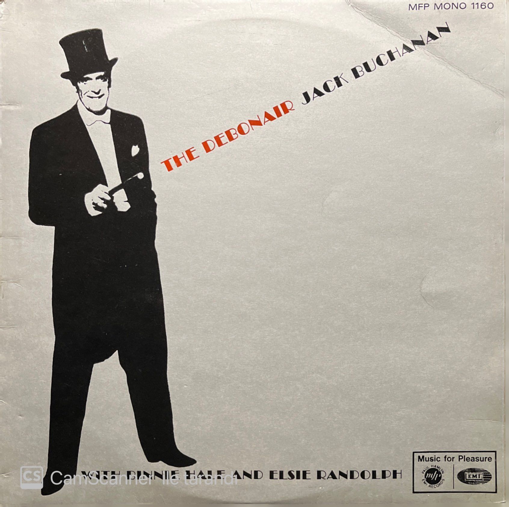 The Debonair Jack Buchanan With Binnie Hale And Elsie Randolph LP Plak