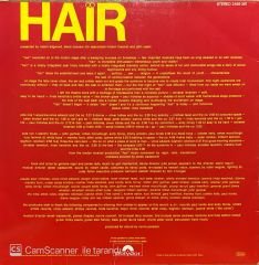 Hair The Original London Cast Of Hair LP Plak