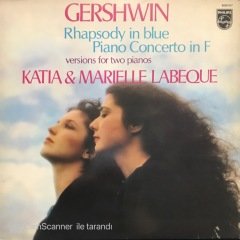 Gershwin Rhapsody In Blue Piano Concerto In F LP Klasik Plak