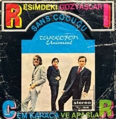 Cem Karaca Resimdeki Gözyaşları 45lik Plak