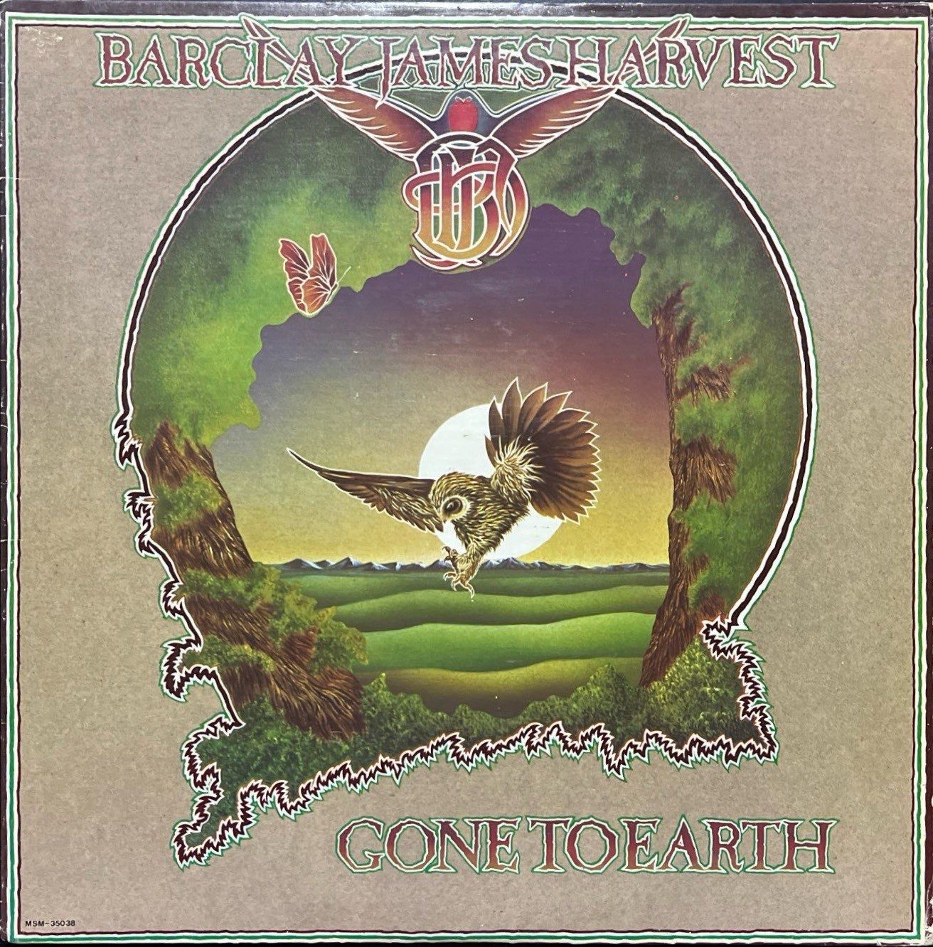 Barclay James Harvest Gone To Earth LP Plak
