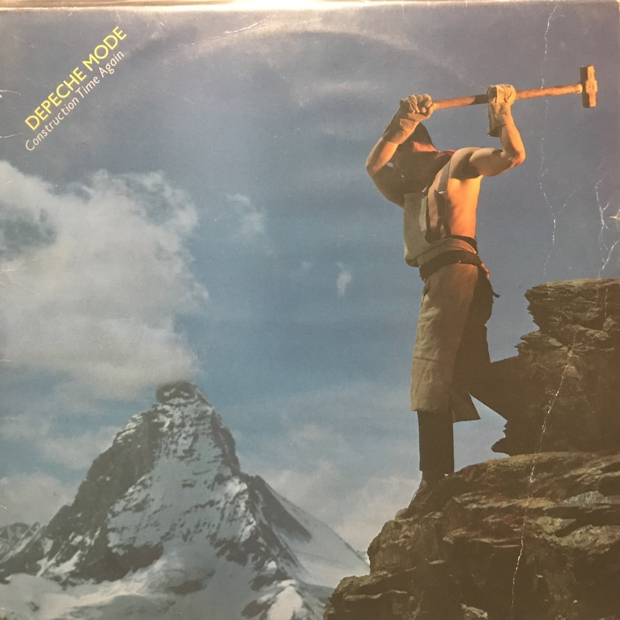 Depeche Mode Construction Time Again LP Plak