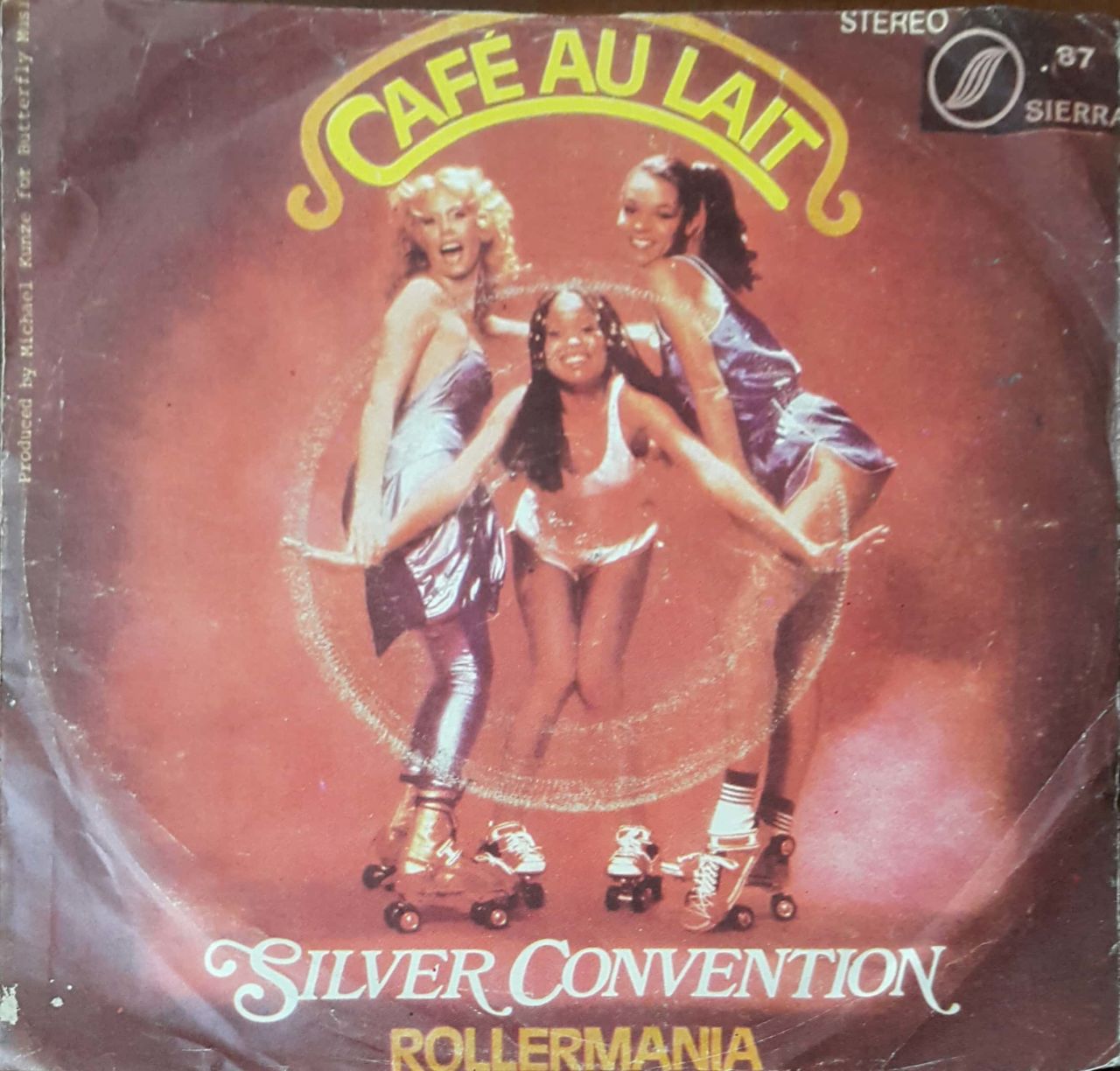 Silver Convention Cafe Au Lait 45lik Plak