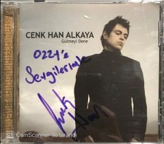 Cenk Han Alkaya Gülmeyi Dene İmzalı CD
