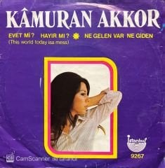 Kamuran Akkor Evet Mi Hayır Mı 45lik Plak