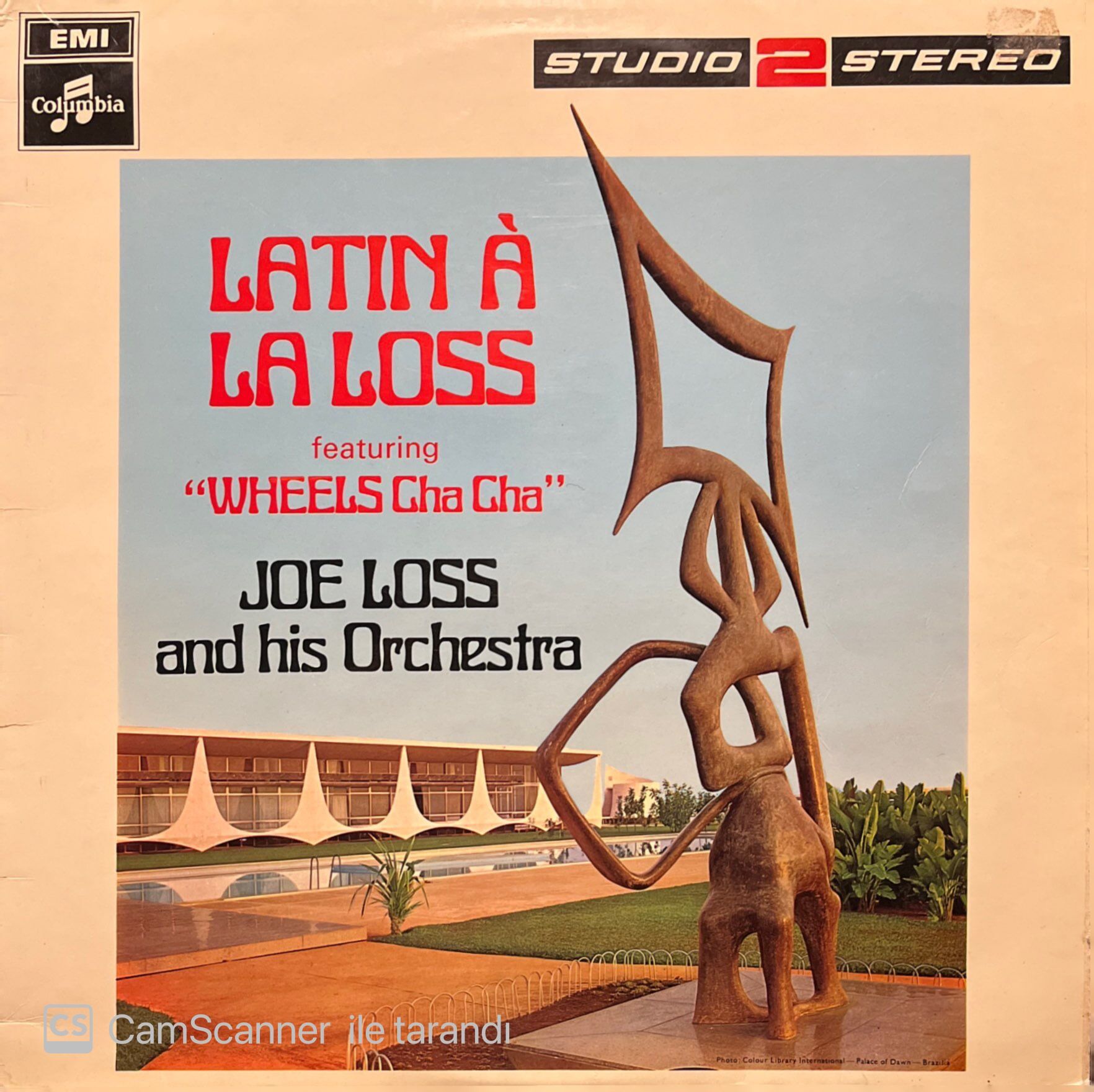 Latin A La Loss Joe Loss And His Orchestra LP Plak