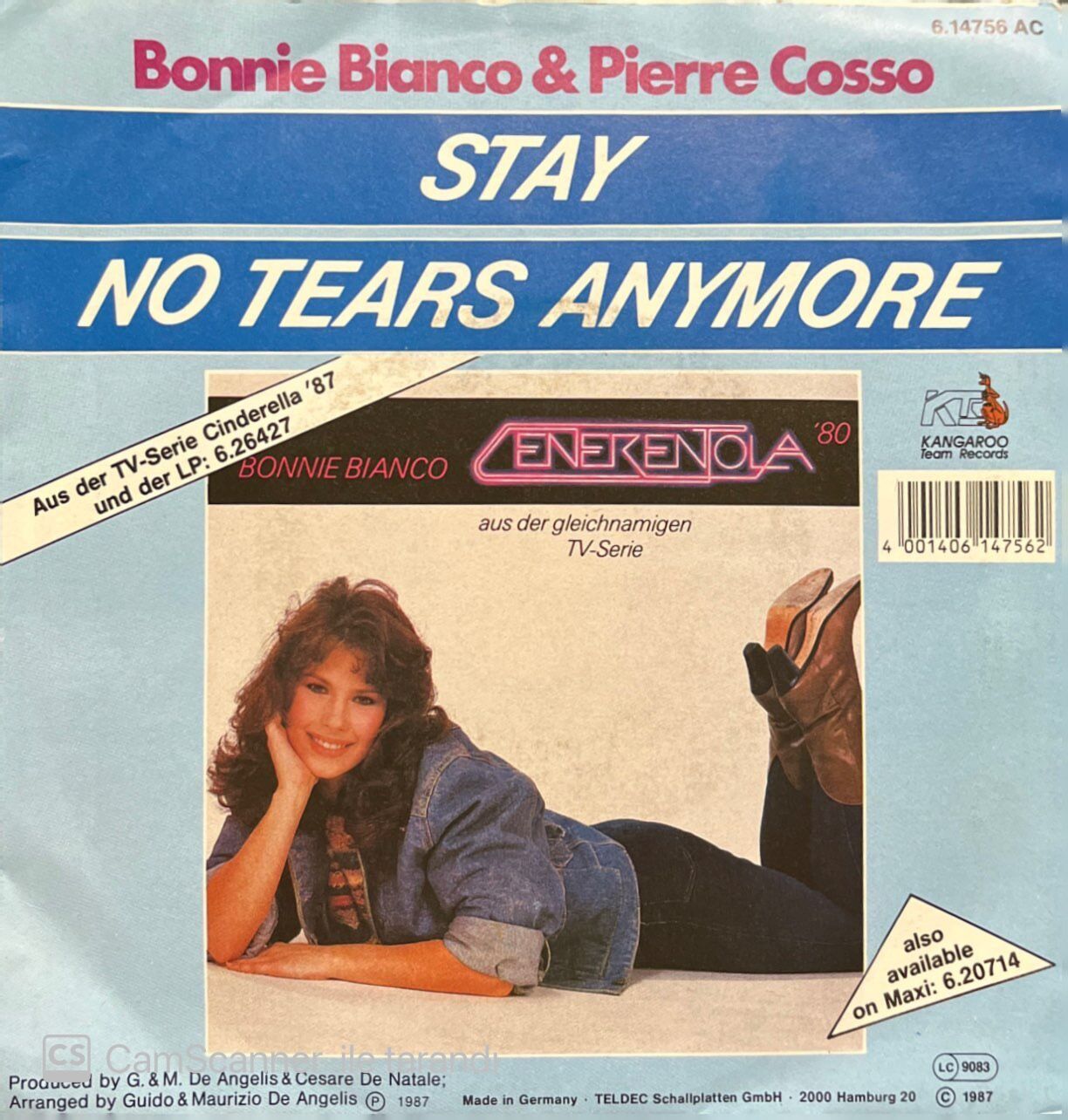 Bonnie Bianco & Pierre Cosso Stay 45lik Plak