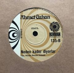 Ahmet Özhan Neden Kader Diyorlar 45lik Plak