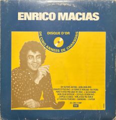 Enrico Macias Disque D'or LP Plak