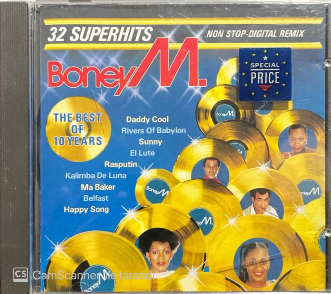 Boney M The Best Of 10 Years 32 Super Hits CD