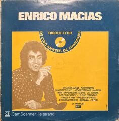 Enrico Macias Disque D'or LP Plak