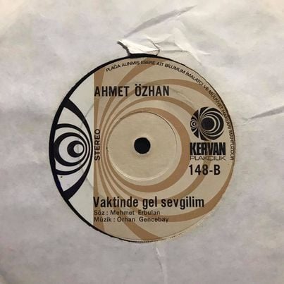 Ahmet Özhan Vaktinde Gel Sevgilim 45lik Plak