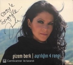 Gizem Berk Ayrılığın 4 Rengi İmzalı CD