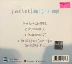 Gizem Berk Ayrılığın 4 Rengi İmzalı CD