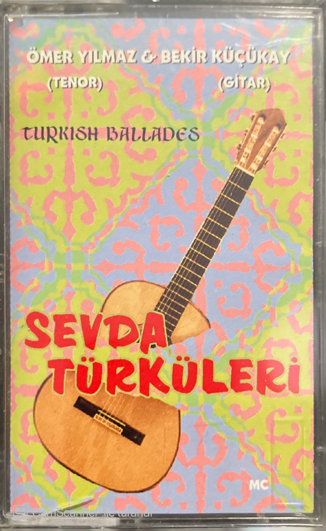 Ömer Yılmaz Bekir Küçükay Sevda Türküleri Kaset