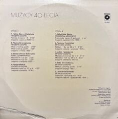 Muzycy 40-Lecia LP Plak