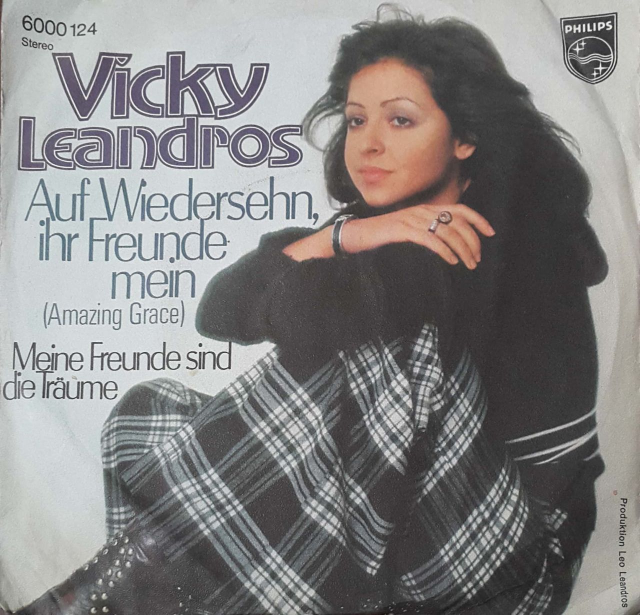 Vicky Leandros Auf Wiedersehn, ihr Freunde Mein 45lik Plak