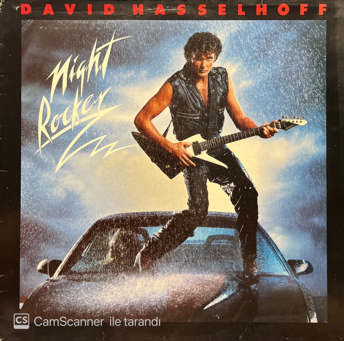 David Hasselhoff Night Rocker LP Plak