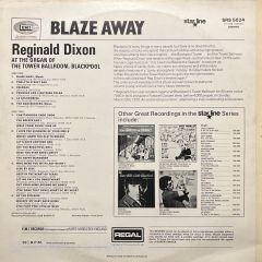Reginald Dixon Blaze Away LP Plak