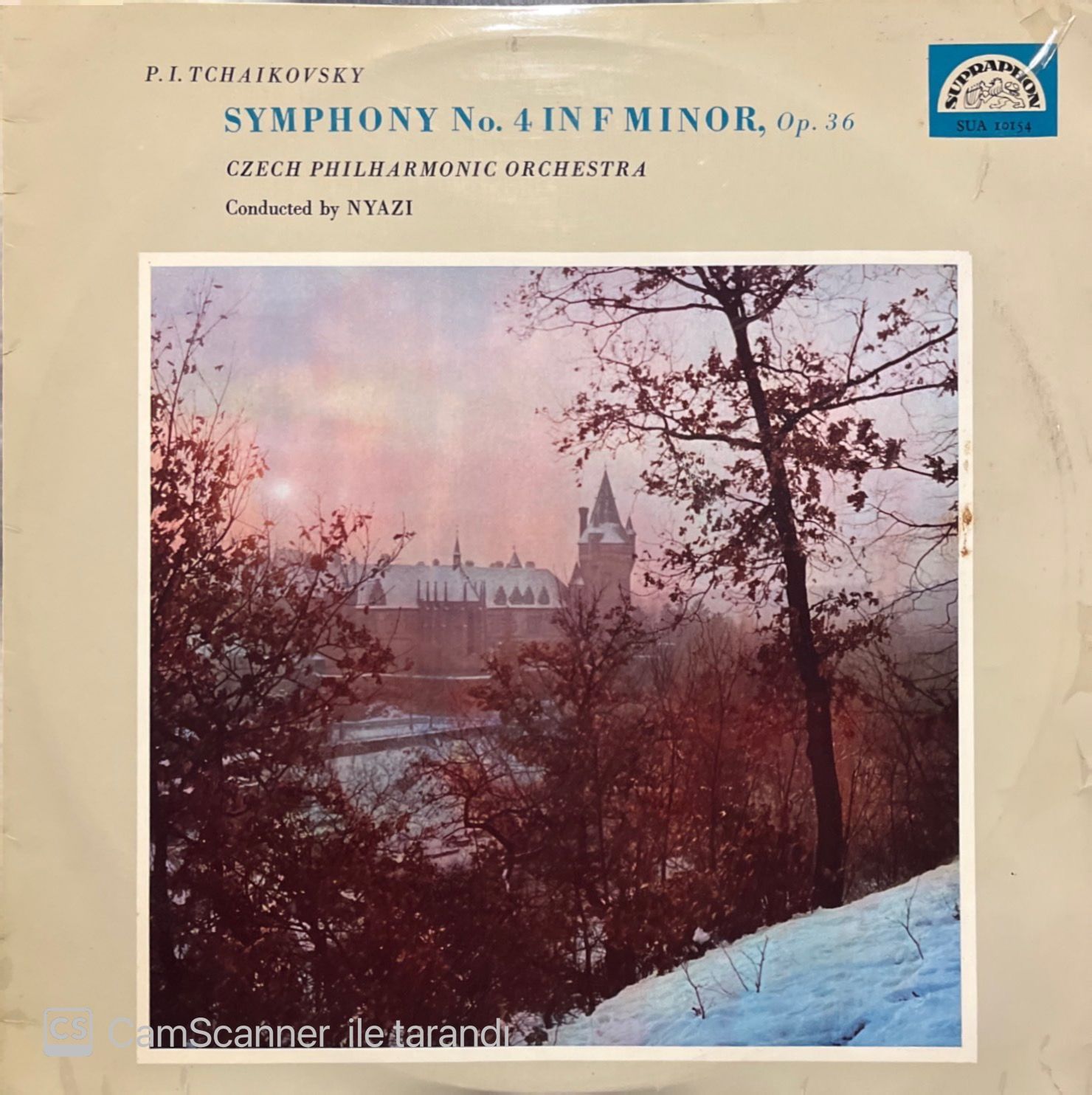 P. I. Tchaikovsky Symphony No.4 In F Minor LP Plak