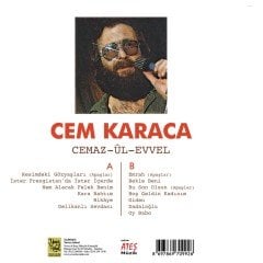 Cem Karaca Cemaz Ül Evvel LP Plak