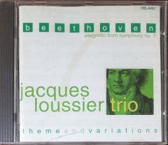 Jacques Loussier Trio Beethoven Allegretto Theme And Variations CD