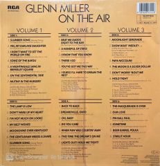 Glenn Miller On The Air Triple LP Plak